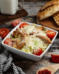 Caesar salad with grilled chicken 3