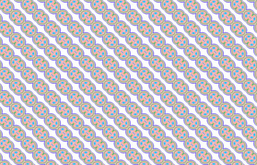 colored decortative geometric art pattern