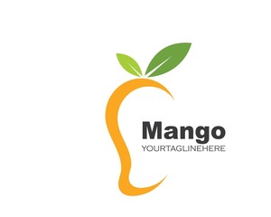 Fototapeta premium mango fruit vector illustration