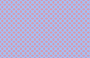 colored decortative geometric art pattern