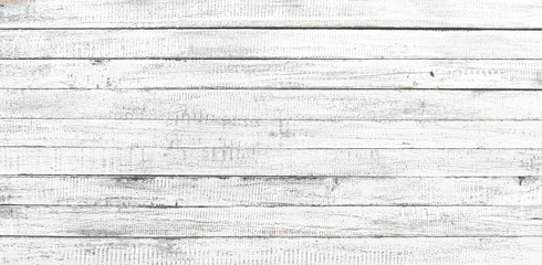 Obraz na płótnie Canvas White wood texture background coming from natural tree. Old wooden panels that are empty and beautiful patterns.