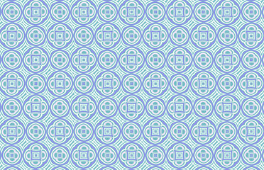 colored decortative geometric art pattern