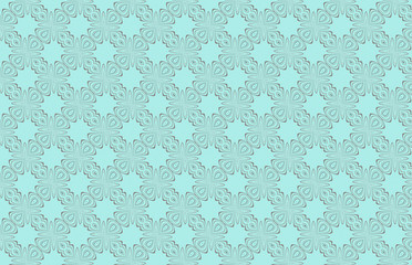 colored decortative geometric art pattern