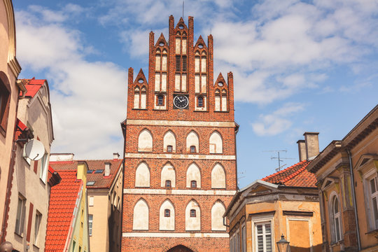 Lidzbarska Gate in Bartoszyce