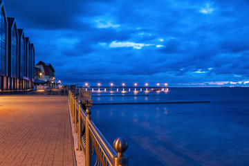 Promenade in Zelenogradsk