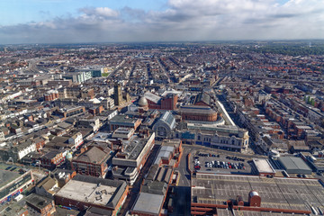 View from the top of Blackpool Tower - Blackpool - United Kingdom