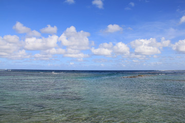 Beautiful Vaiala Beach at Siumu Village, Samoa