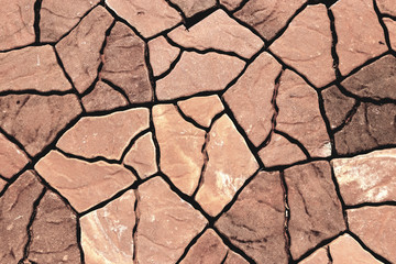 Background of old vintage brick wall