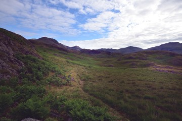 The track to Slight Side