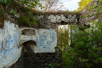 The Abandoned Ghost Town of Kayaköy, South-West Turkey.