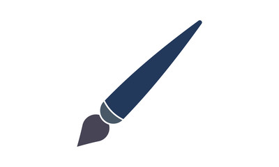 Paint brush icon for artistic and painting needs