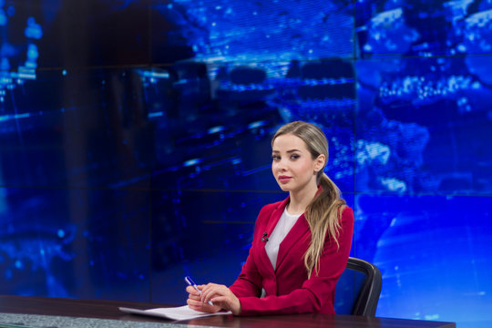 3 298 Best News Anchor Background Images Stock Photos Vectors Adobe Stock