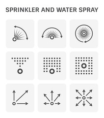 water sprinkler spray