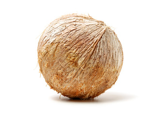 Coconut isolated on white Background 