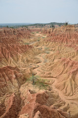 Blick auf die Tatacoa-W&uuml;ste