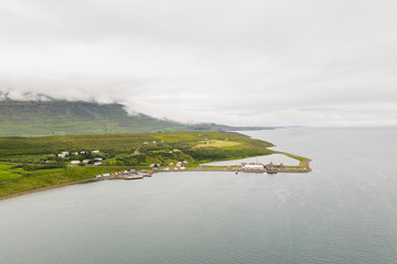 Hjalteyri aerial view