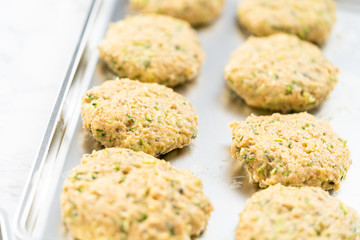 Zucchini cakes