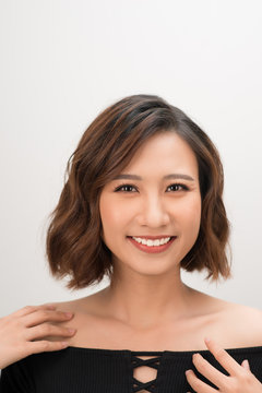 portrait of Asian young and beautiful woman