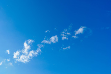 Blue sky and clouds