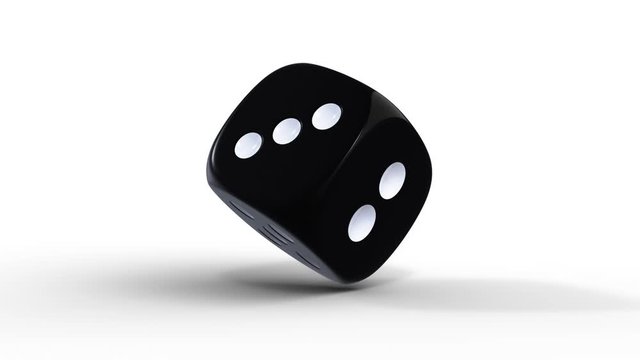 casino; isolated; gambling; dice; white; poker; lucky; win; addiction; bet; design; game; play; gamble; symbol; sign; animation; loop; rotation around axis; money; success; leisure; currency; winner; 