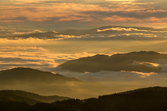 Gorce - widok z Gorca