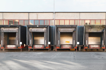 Automated Truck Loading Systems in a row