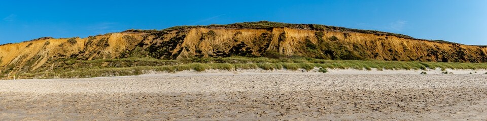 Panorama Rotes Kliff bei Kampen auf Sylt