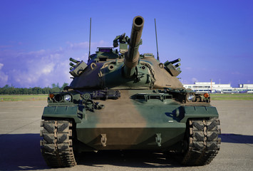 Fototapeta premium 74式戦車