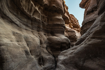 rocks in canyon