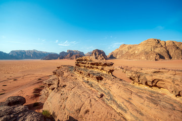 desert wadi rum jordan