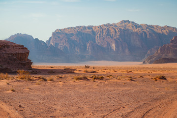 desert wadi rum jordan