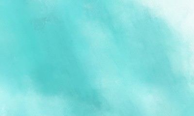broadly painted texture background with sky blue, light cyan and pale turquoise color. can be used as texture, background element or wallpaper
