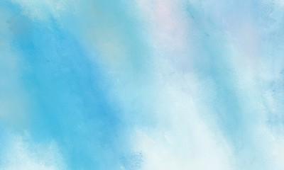 abstract diffuse painted background with light blue, sky blue and medium turquoise color. can be used as texture, background element or wallpaper