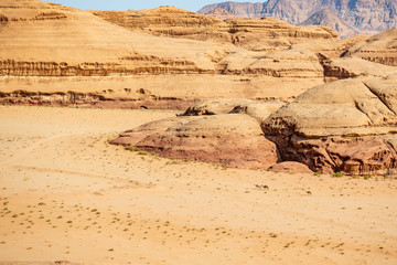 desert in jordan