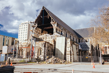 Fototapeta na wymiar Christchurch Cathedral