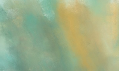 dark sea green, tan and burly wood color painted background. diffuse painting can be used as texture, background element or wallpaper