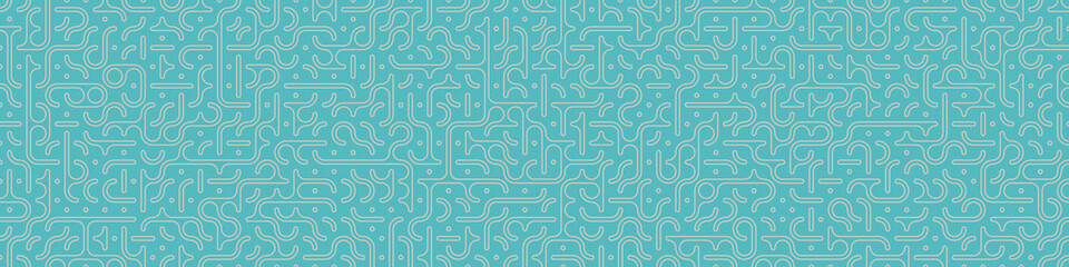 Truchet Random Pattern Generative Tile Art background illustration