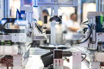 machine tool in factory