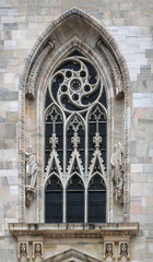 Obraz premium Ancient window exterior