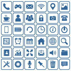web icon set vector design symbol