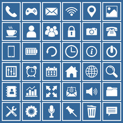 web icon set vector design symbol