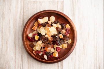 山盛りのドライフルーツ