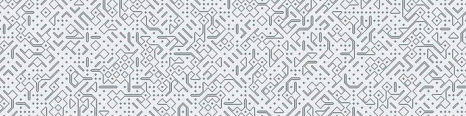 Truchet Random Pattern Generative Tile Art background illustration