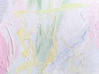 Pastel colors brush strokes texture surface. Creative artistic background.