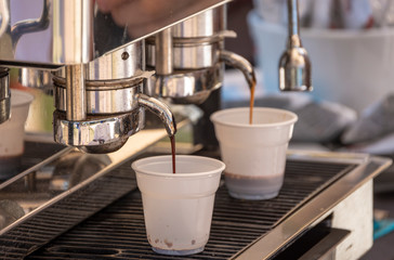 Italian espresso coffee machines