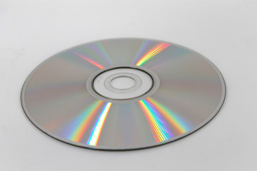 dvd isolated on white background