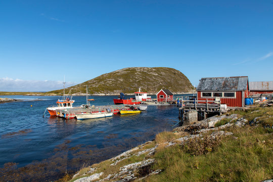 cottage on island Heroy, Norway