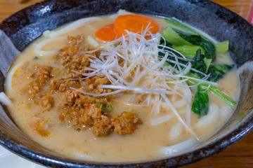 肉味噌うどん
