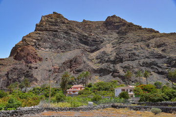 Steilwand im Valle Gran Rey / Insel La Gomera