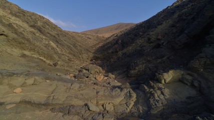 landscape and sunset on the coast contemplating the breaking of the waves on the cliffs